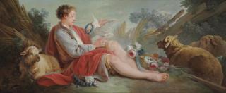 Jean-Baptiste Huet I - Pastoral Scene With A Shepherd