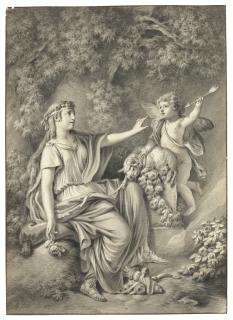 Jean-Baptiste Huet - A: Cupid And The Huntress B: Sacrifice To Love