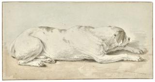 Jean-Baptiste Huet - A dog