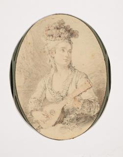 Jean-Baptiste Huet - Joueuse de mandoline