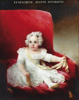 Jean-Baptiste Isabey - Portrait D\'Eustachine-Jeanne D\'Osmond