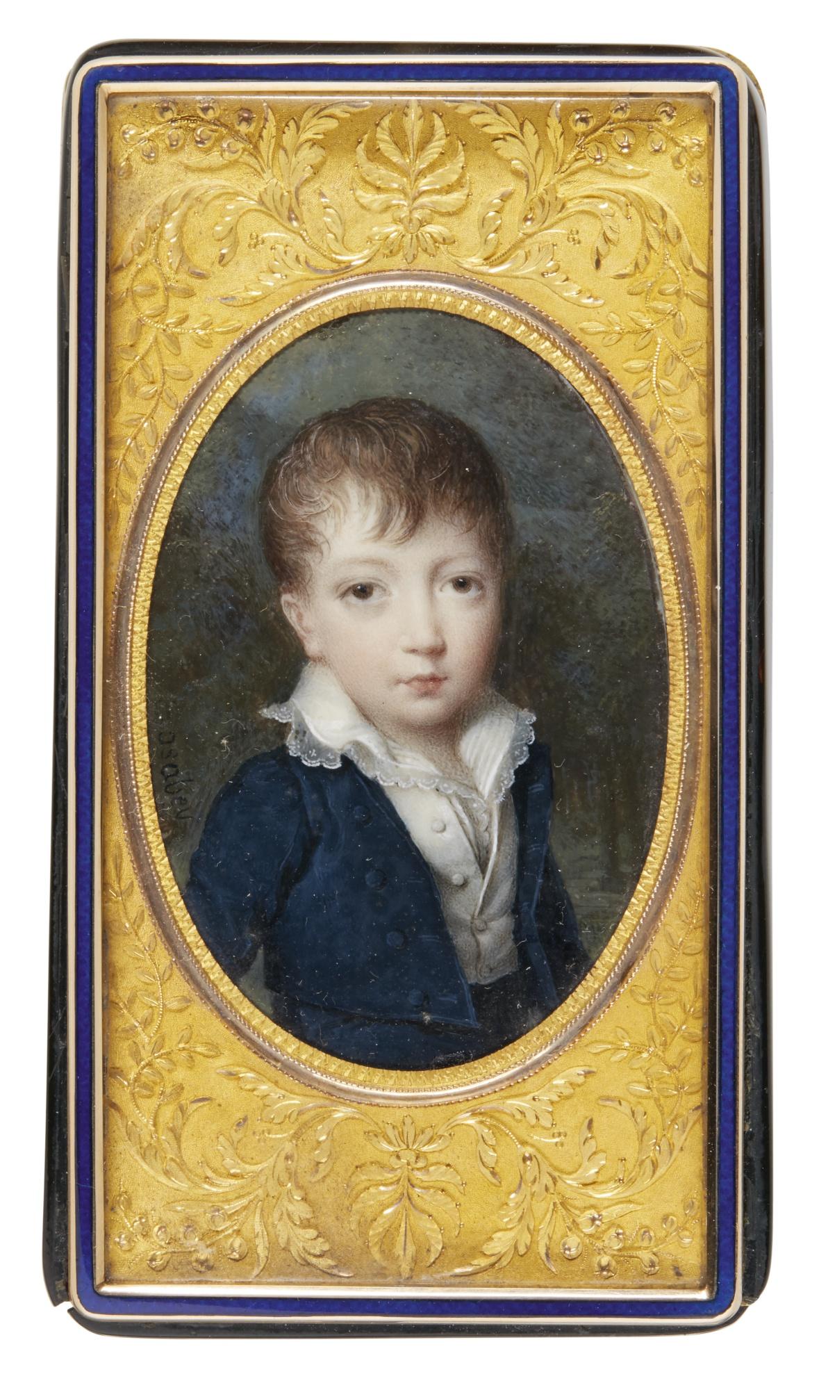 Jean-Baptiste Isabey - Portrait Of A Boy, Circa 1805