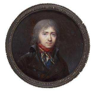 Jean-Baptiste Isabey - Portrait Of A Gentleman, Circa 1795