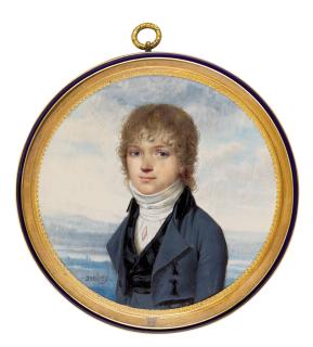 Jean-Baptiste Isabey - Portrait Of A Gentleman, Circa 1800