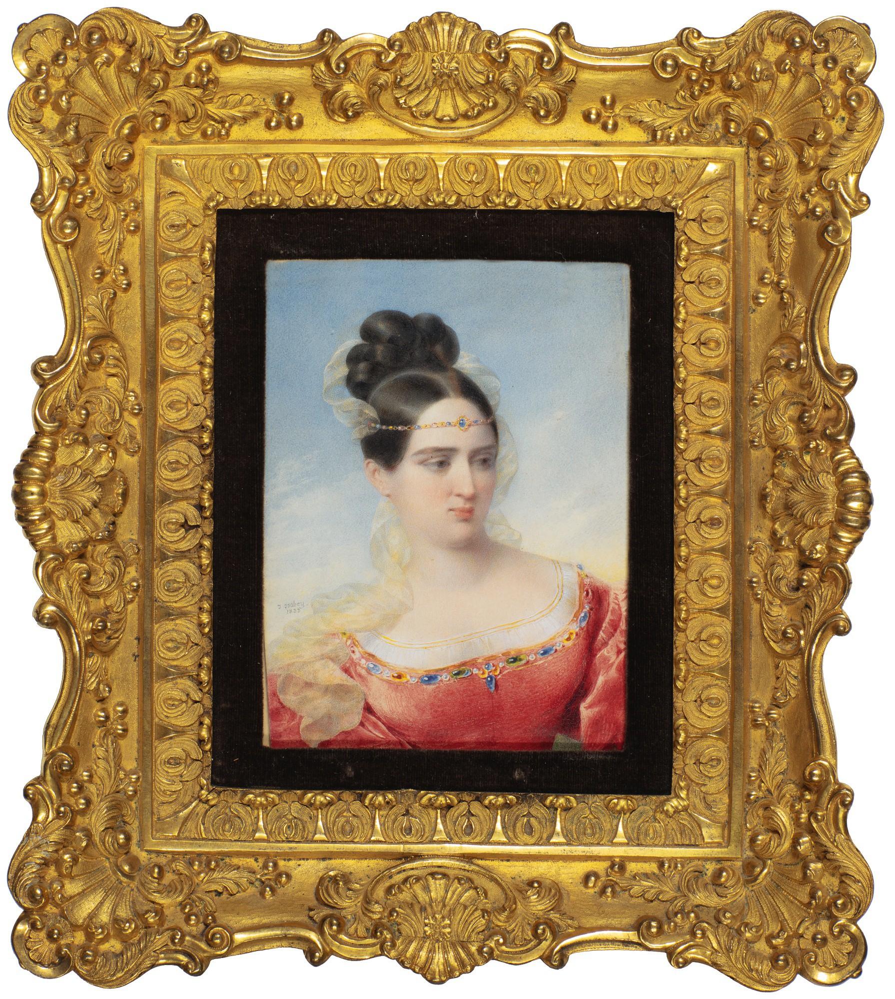 Jean-Baptiste Isabey - Portrait Of A Lady