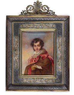 Jean-Baptiste Isabey - Portrait of Charles Victor, Vicomte d\'Arlincourt (1789-1856), circa 1825