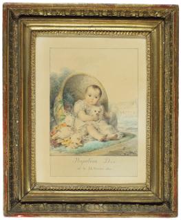 Jean-Baptiste Isabey - Portrait Of Napoléon Davout (1811-1853), When A Child