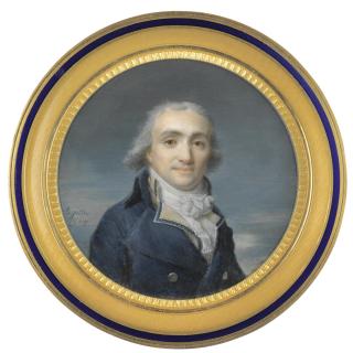 Jean Baptiste Jacques Augustin - Portrait Of A Gentleman