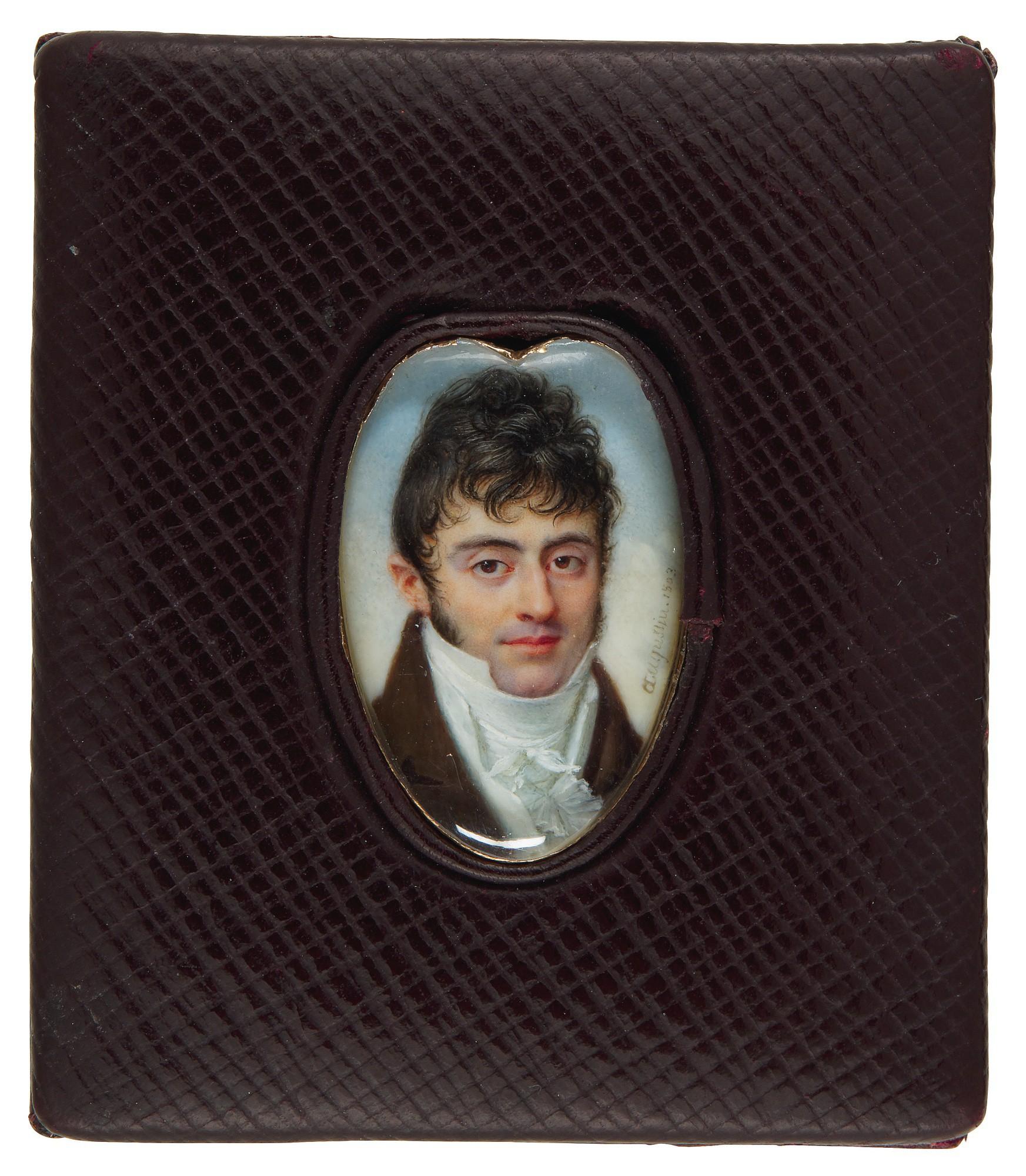 Jean Baptiste Jacques Augustin - Portrait Of A Gentleman