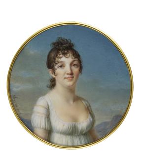 Jean Baptiste Jacques Augustin - Portrait Of A Lady