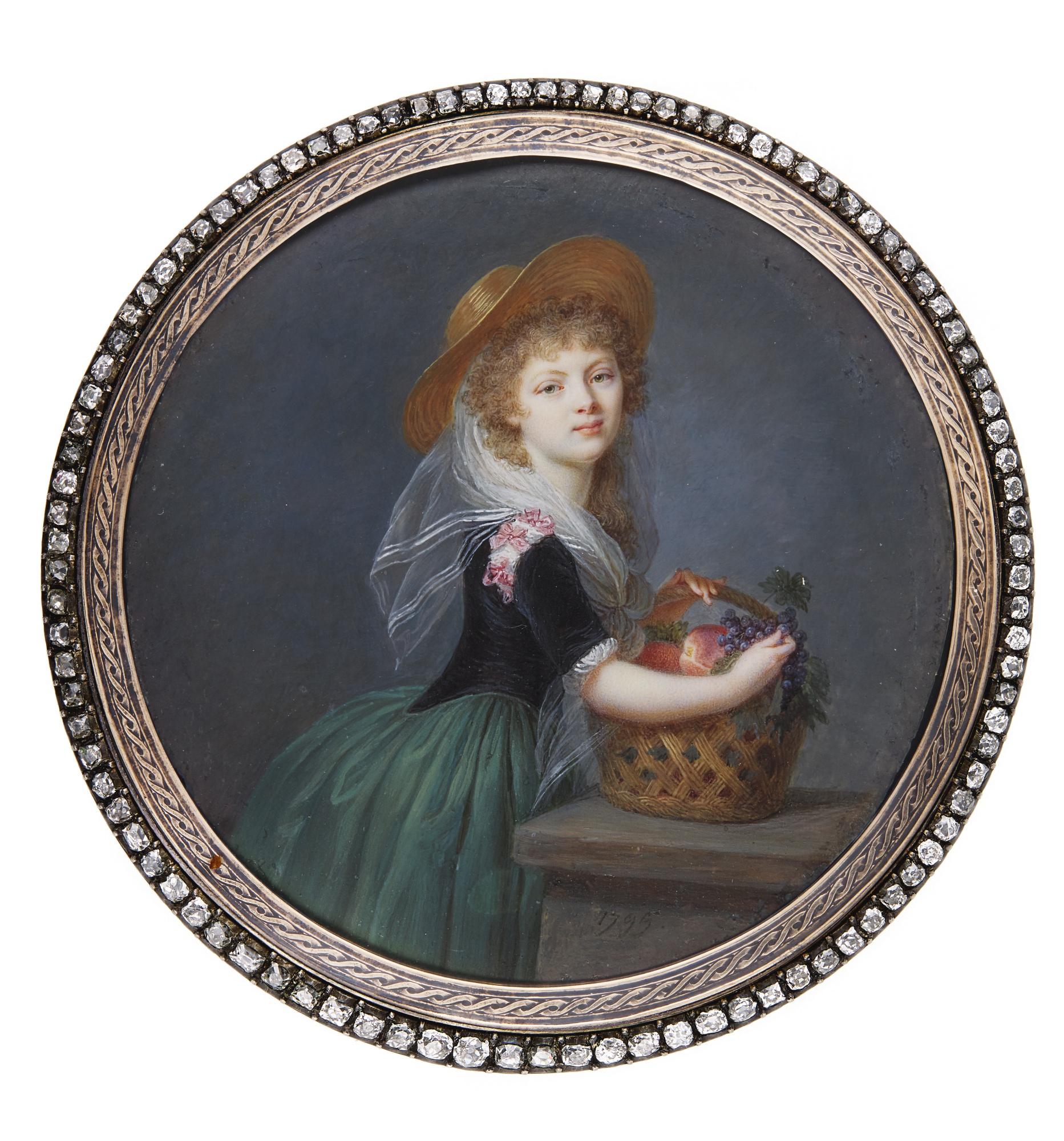 Jean Baptiste Jacques Augustin - Portrait Of A Lady