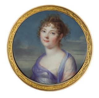 Jean Baptiste Jacques Augustin - Portrait Of Madeleine Pauline Augustin (1781-1865), The Artist\'S Wife, Circa 1805