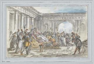 Jean-Baptiste Lallemand - La Mort de Didon