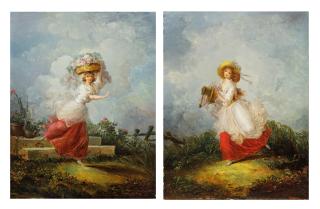 Jean-Baptiste Mallet - Spring; Summer