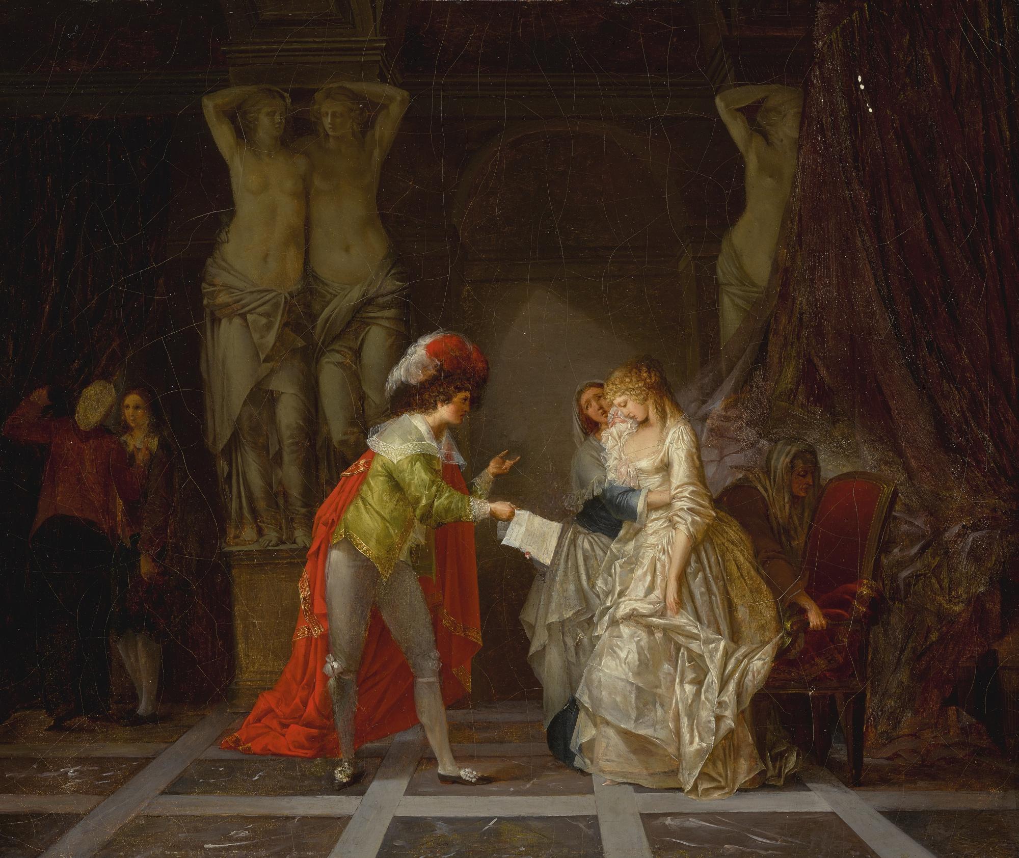 Jean-Baptiste Mallet - The Letter