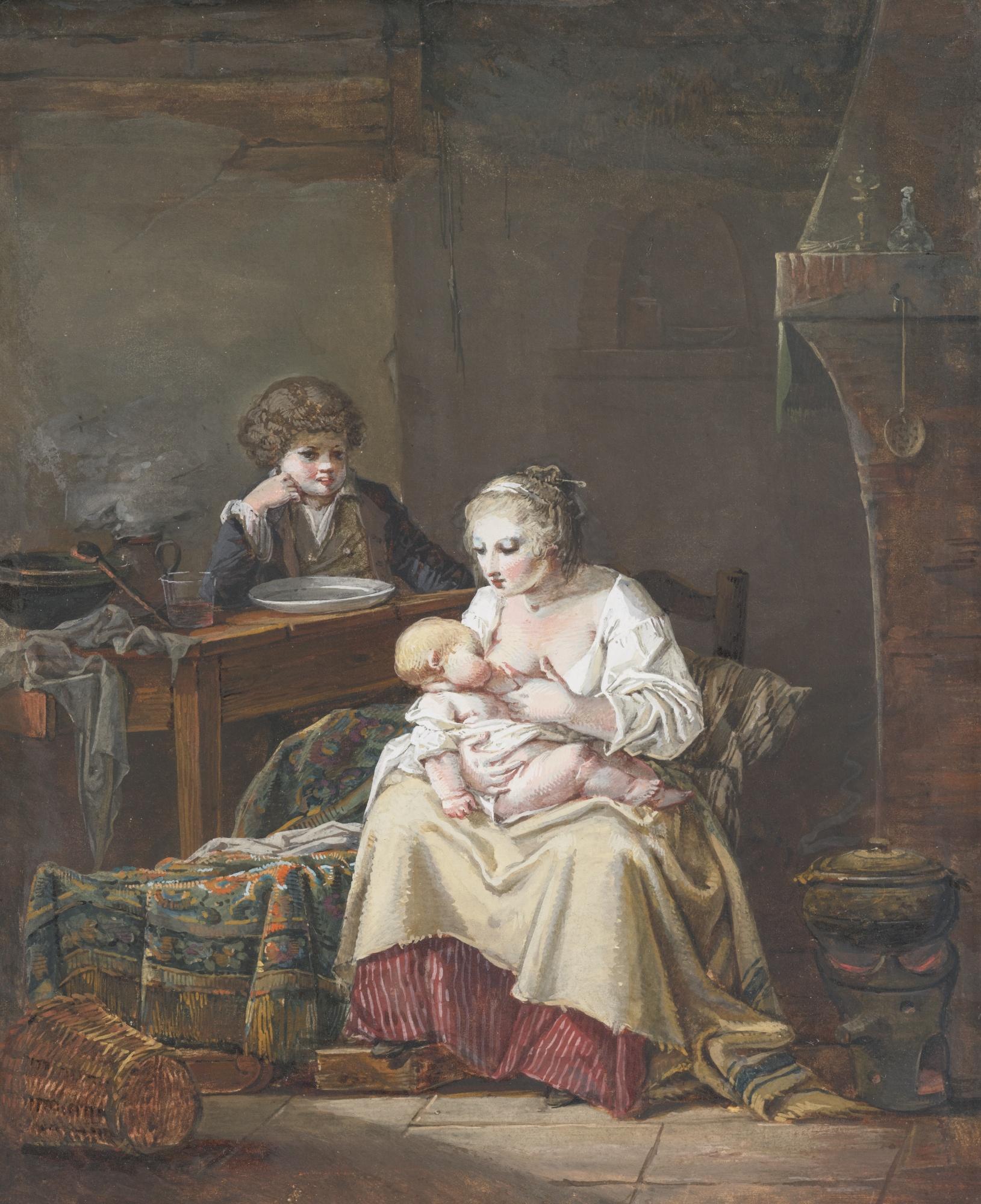 Jean-Baptiste Mallett - The Young Mother