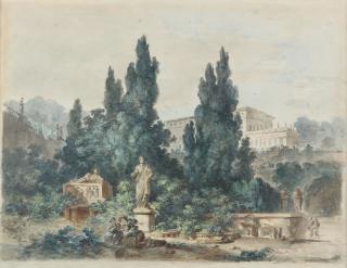 Jean Baptiste Maréchal - Römische Landschaft.