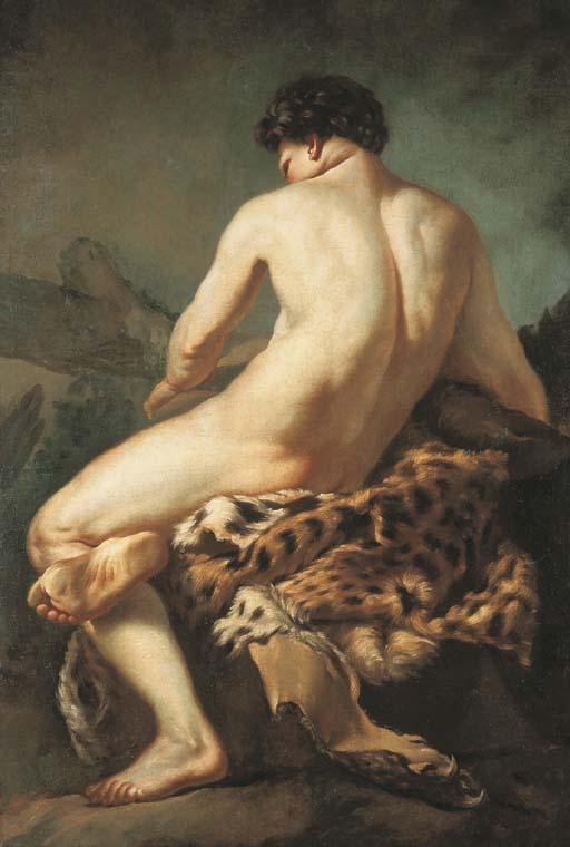 Jean-Baptiste-Marie Pierre - Le repos de Bacchus