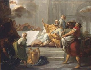 Jean-Baptiste-Marie Pierre - The Feast of Belshazzar