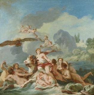 Jean-Baptiste-Marie Pierre - The Rape Of Europa