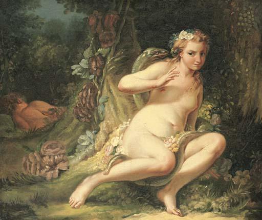 Jean-Baptiste-Marie Pierre - The Temptation of Eve