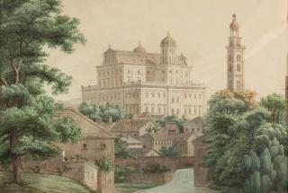 Jean-Baptiste Métivier - Das Augsburger Rathaus und der Perlachturm.