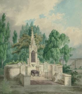 Jean-Baptiste Métivier - Das Grabmal.