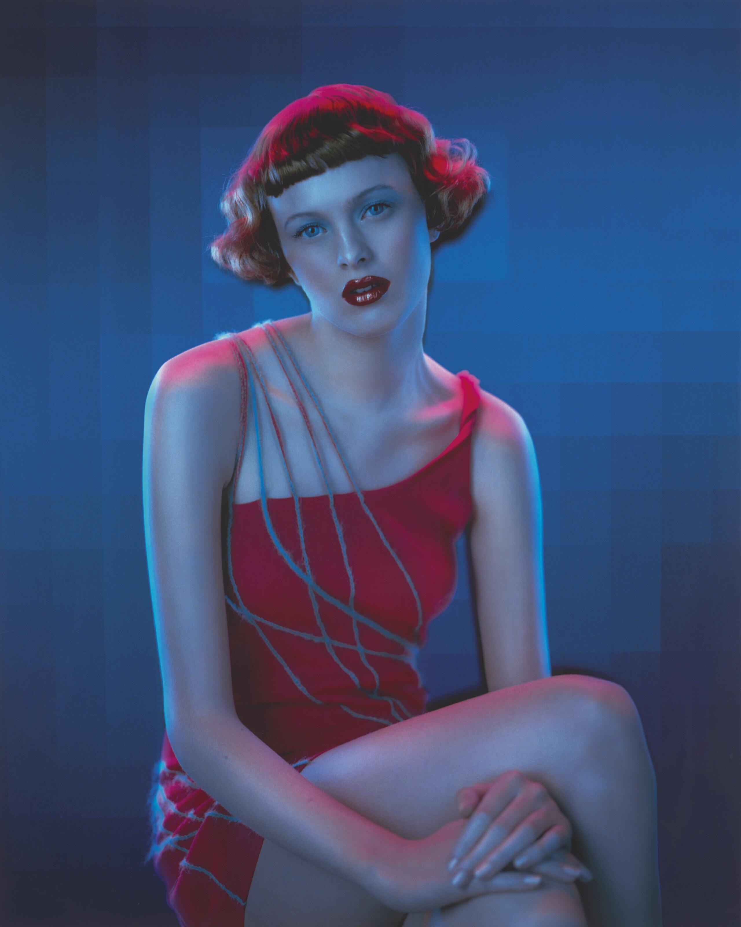 Jean-Baptiste Mondino - Karen Elson for Gianni Versace, 1997