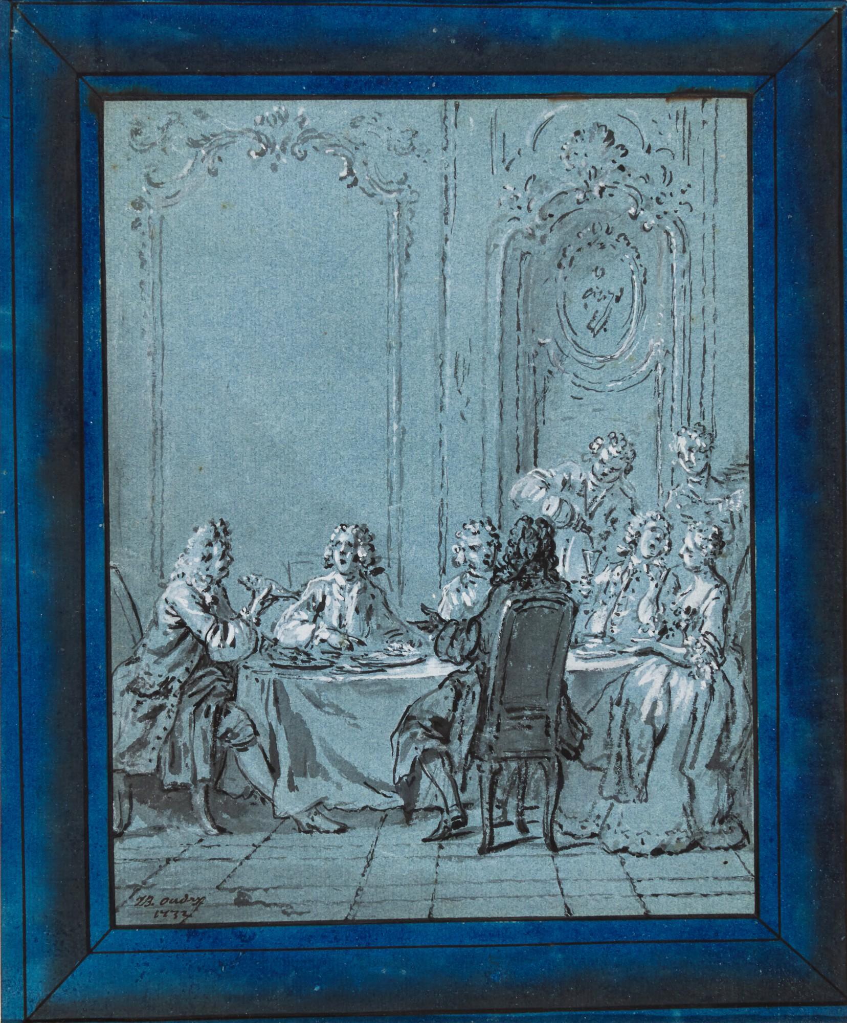 Jean-Baptiste Oudry - Le Rieur Et Les Poissons