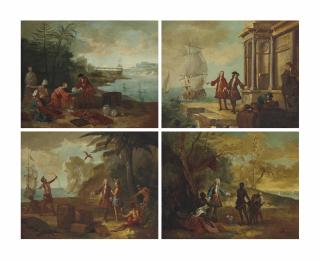 Jean-Baptiste Oudry - Les quatre parties du monde