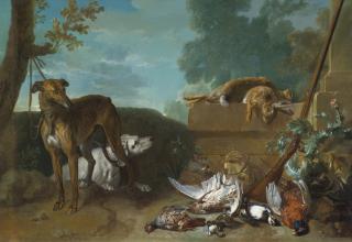 Jean-Baptiste Oudry - Retour De Chasse Aux Lièvres Et Au Gibier