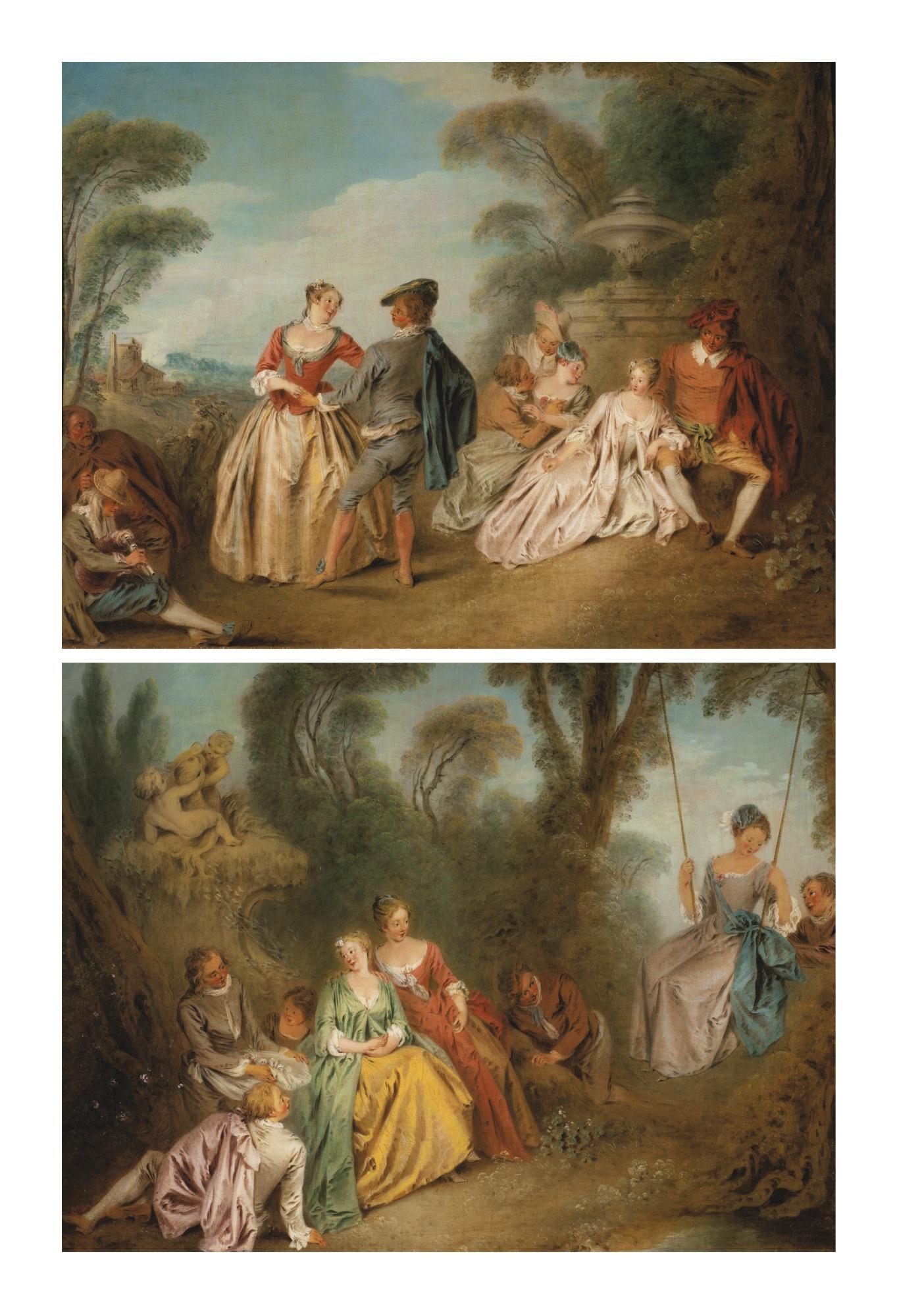 Jean-Baptiste Pater - La Danse Et La Balançoire