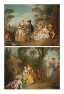 Jean-Baptiste Pater - La Danse Et La Balançoire