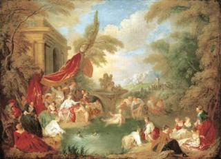 Jean-Baptiste Pater - Les Baigneuses