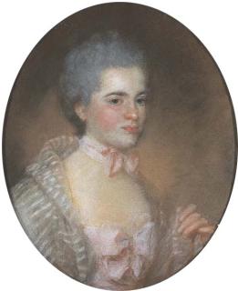 Jean-Baptiste Perronneau - Portrait de Mademoiselle Boyetat de Boissy