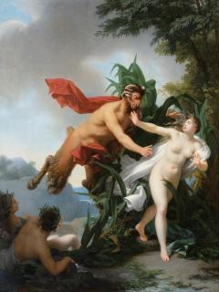 Jean-Baptiste Regnault - Pan and Syrinx