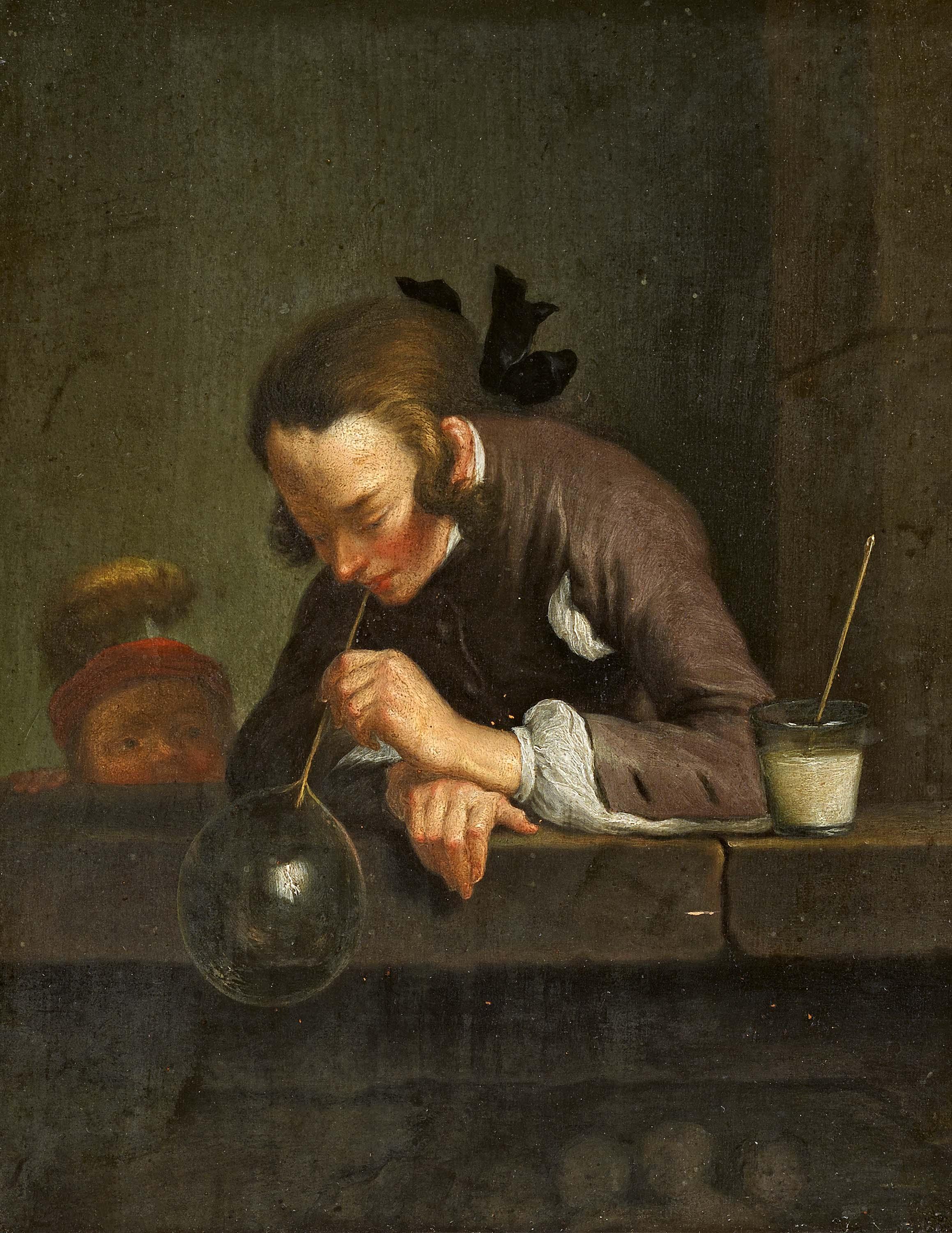 Jean-Baptiste Simeon Chardin - Der Seifenblasenbläser