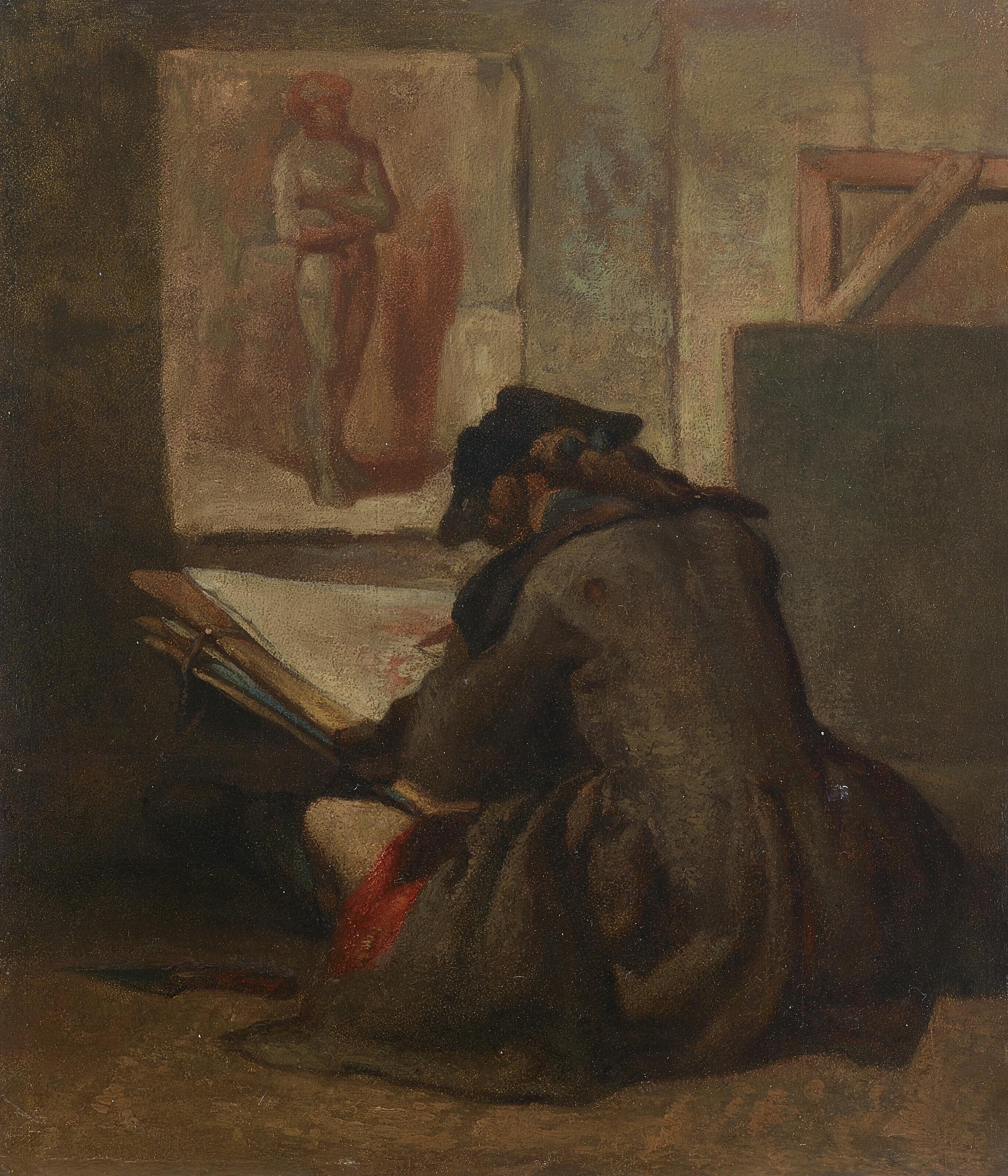 Jean-Baptiste Siméon Chardin - Le petit dessinateur