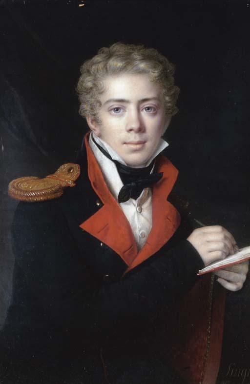 Jean Baptiste Singry - Portrait of A Young Man