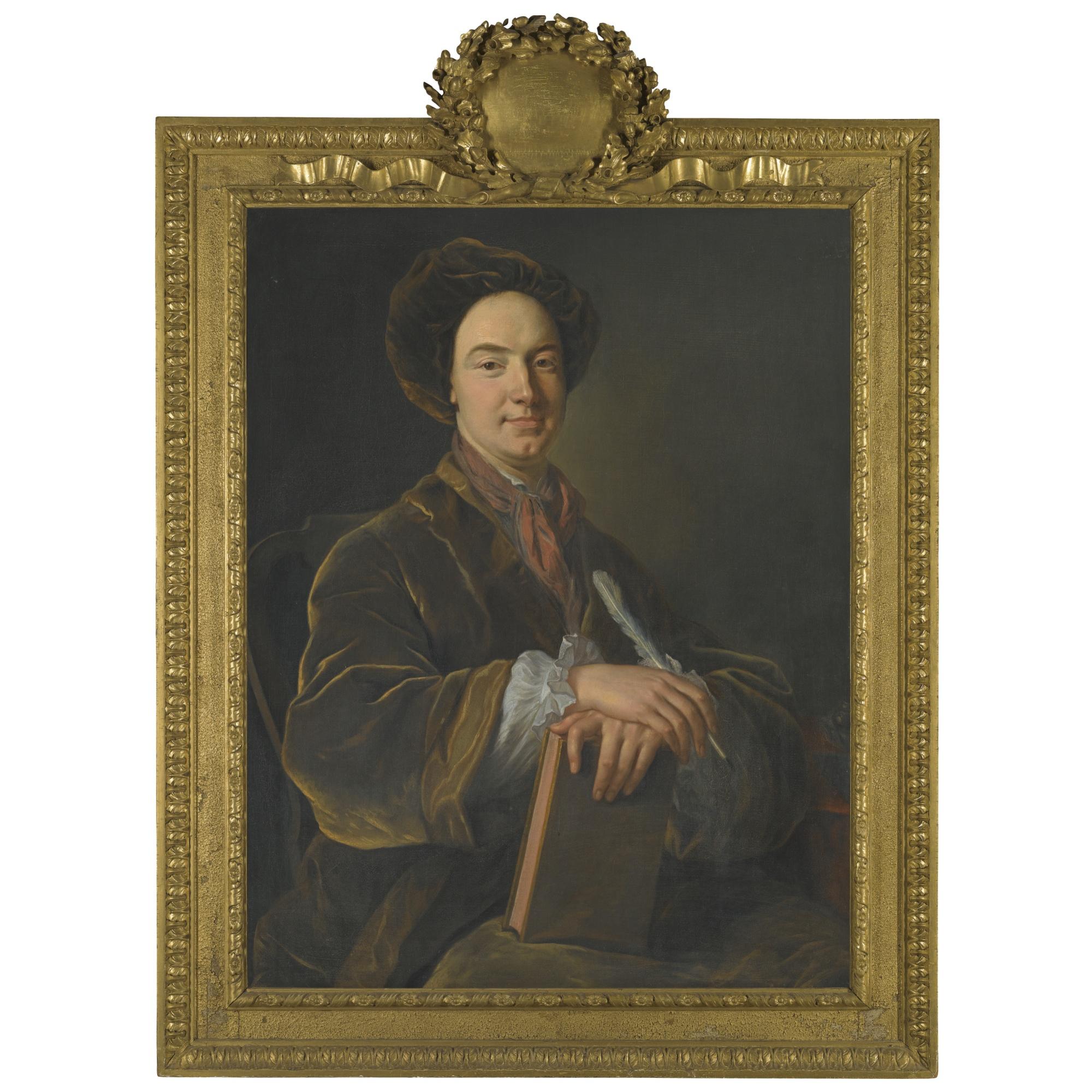 Jean-Baptiste Van Loo - Portrait Of William Murray, 1St Earl Of Mansfield (1705-1793), Holding A Book And A Quill