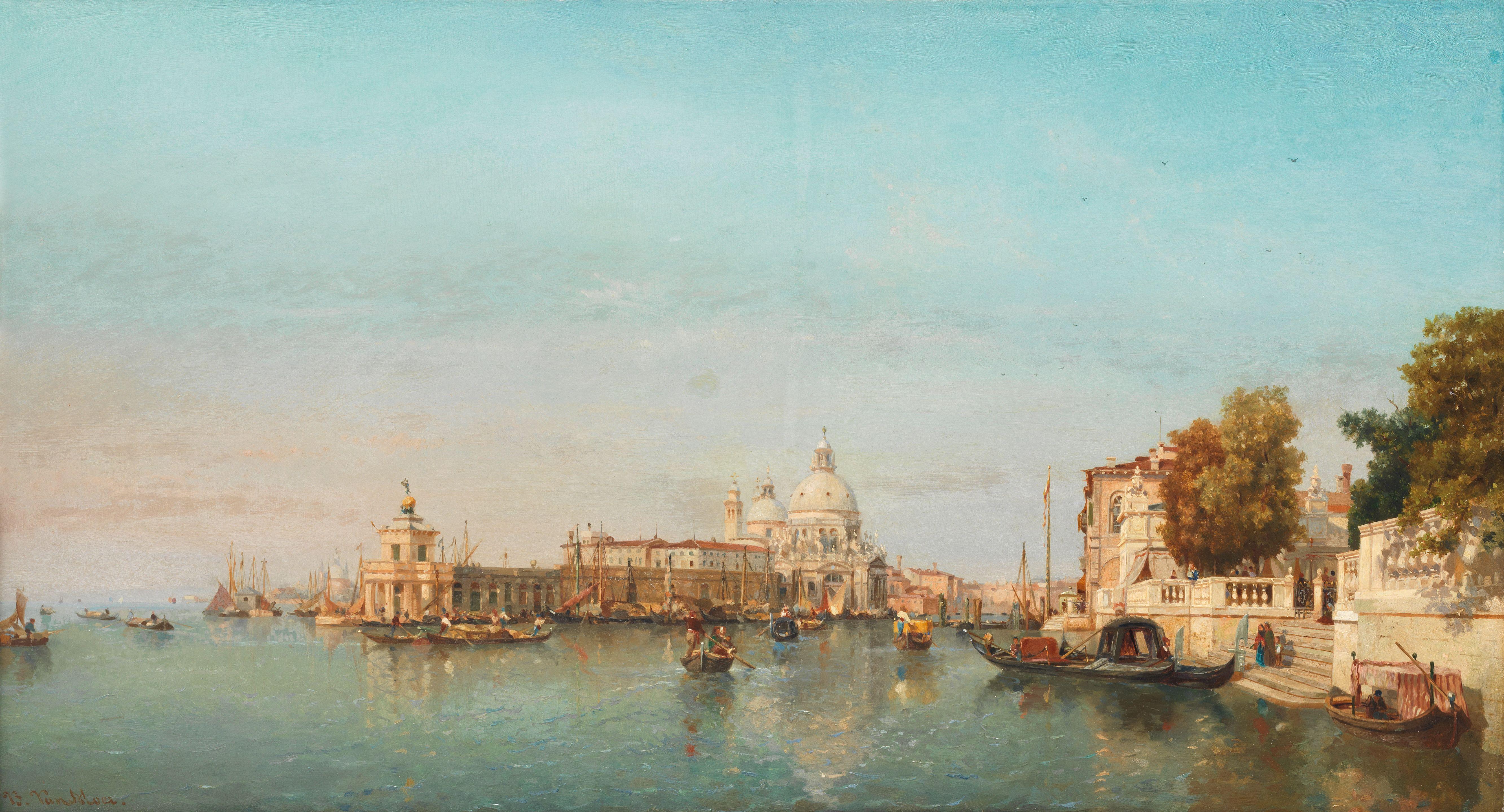 Jean Baptiste Van Moer - Grand Canal, Venice