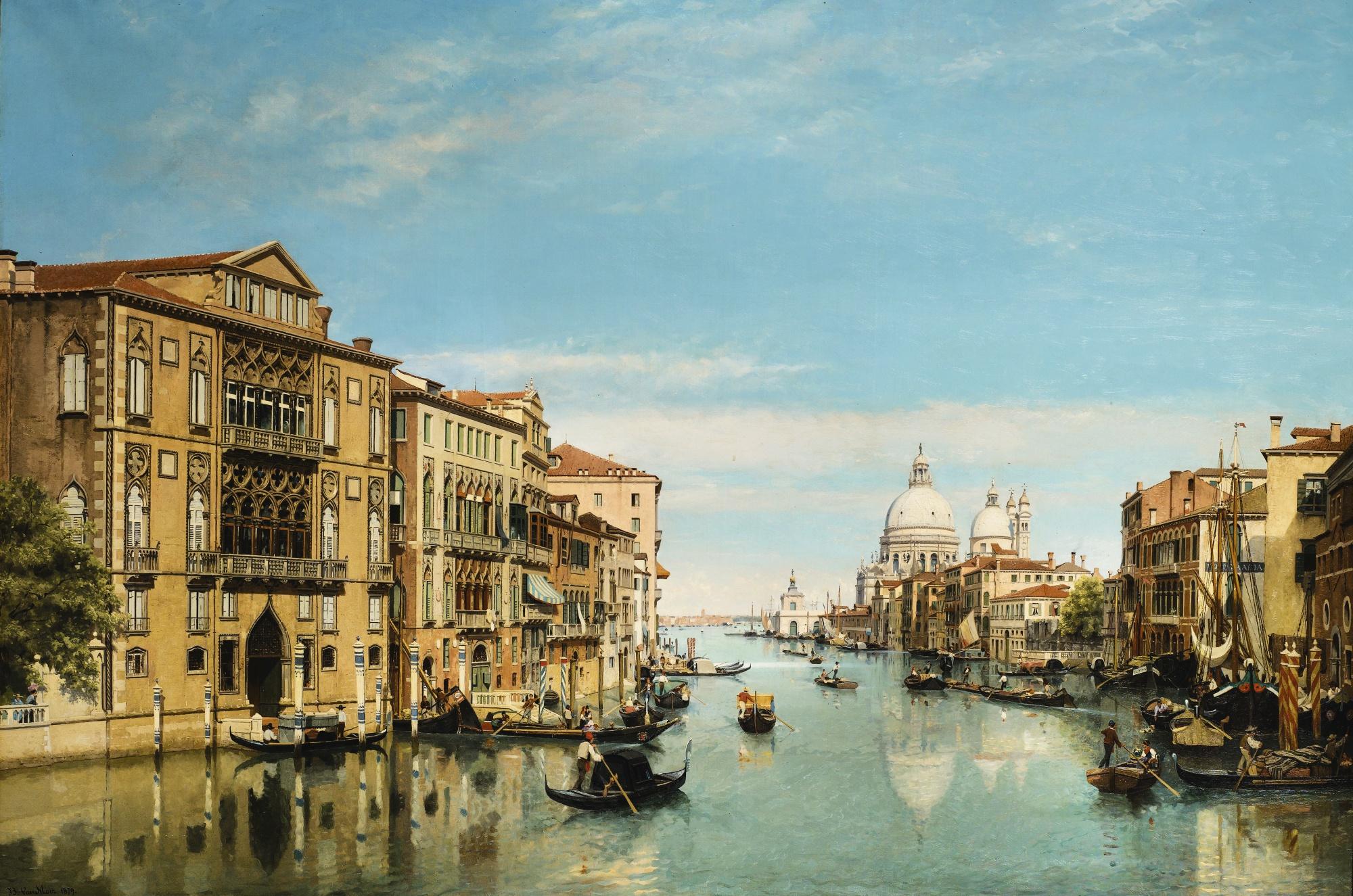 Jean-Baptiste van Moer - The Grand Canal, Venice