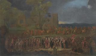 Jean Baptiste Vanmour - French the Procession Of Sultan Ahmed Iii