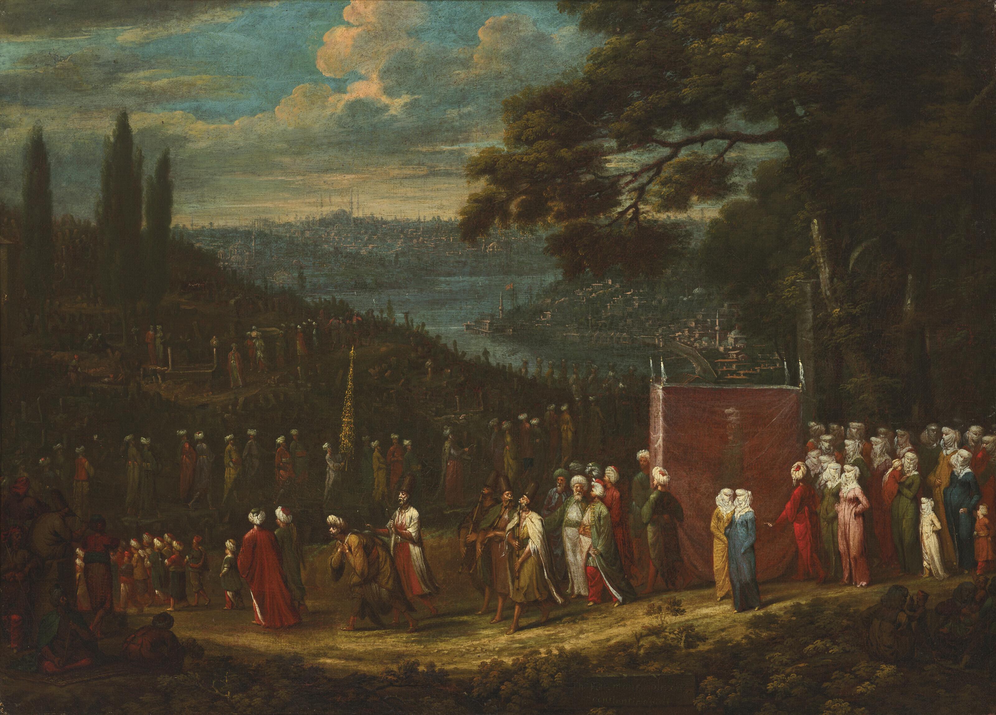 Jean-Baptiste Vanmour - Le mariage turc