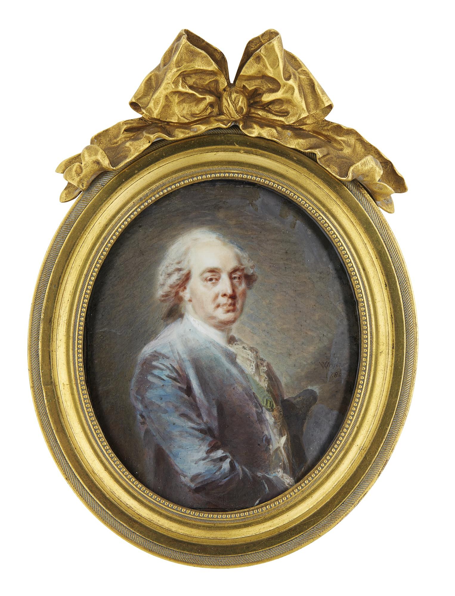 Jean Baptiste Weyler - Portrait Of Charles Claude Flahault De La Billardière, Comte D\'Angivillier (1730-1810)