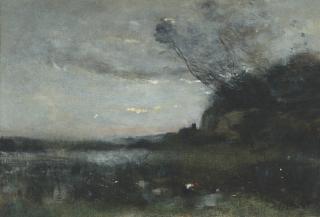 Jean-Baptistie-Camille Corot - Effet du Soir
