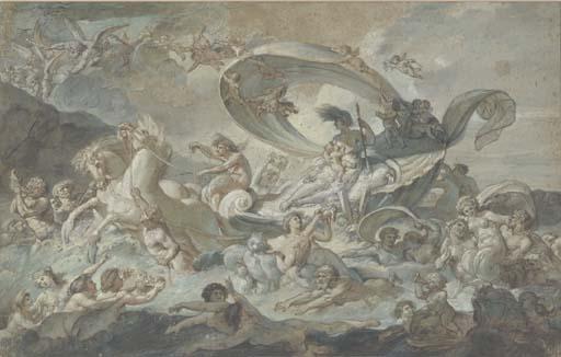 Jean Bardin - The Triumph of Galatea