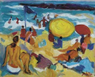 Jean Baudet - Le Parasol Jaune