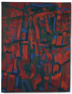 Jean Bazaine - Le Grand arbre dans la campagne