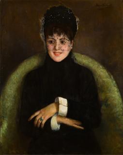 Jean Béraud - Elegante à l\'Emeraude